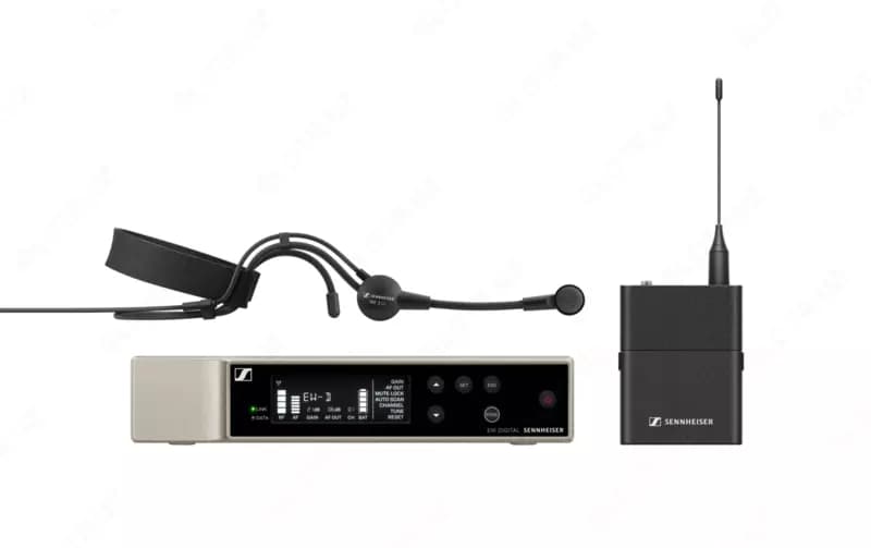 Sennheiser Цифровая беспроводная радиосистема с головным микрофоном EW-D ME3 SET (диапазон Q1-6) — 1
