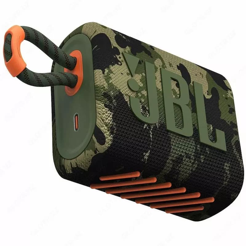 Портативная акустика JBL GO 3 White,Squad,Red,Pink — 2