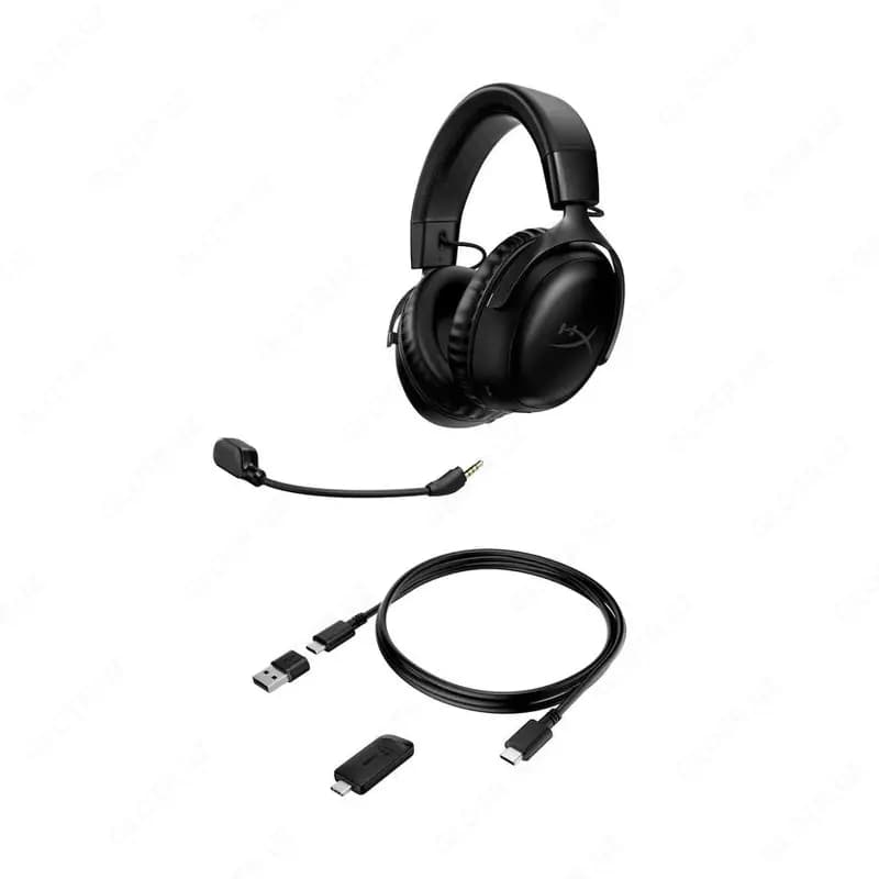 Игровая гарнитура HyperX Cloud III Wireless (Black) — 3
