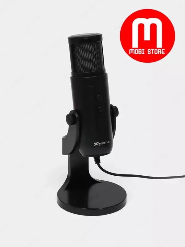 Микрофон для подкастов , стриминга XTRIKE ME XMC-03, USB, RGB, LED, игровой — 3