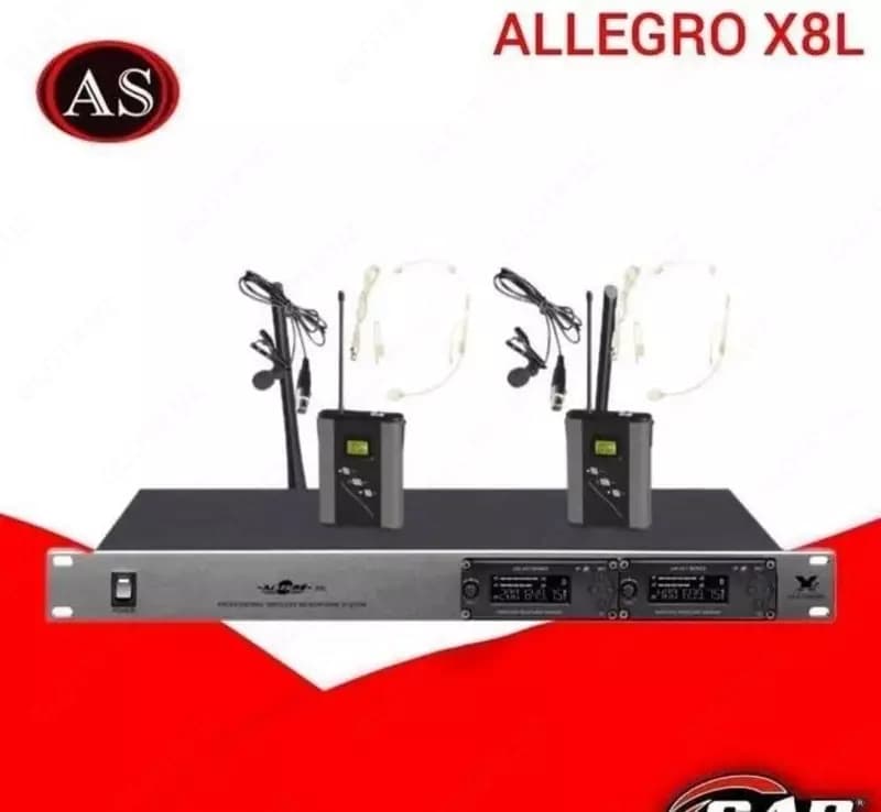 Профессиональный беспроводной микрофон ALLEGRO X8L — 1