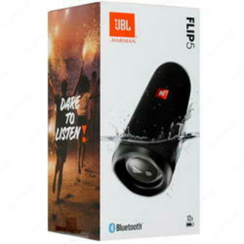 Беспроводная акустика JBL Flip 5 Black — 5