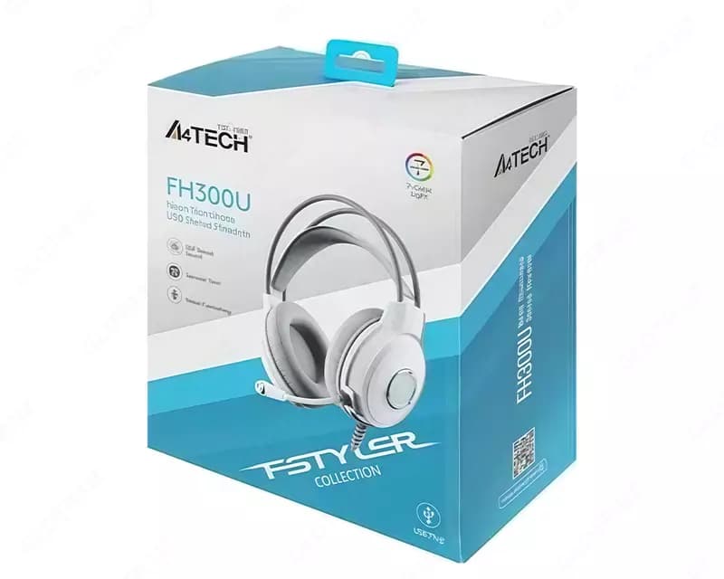 Наушники A4Tech FH300U белые — 2