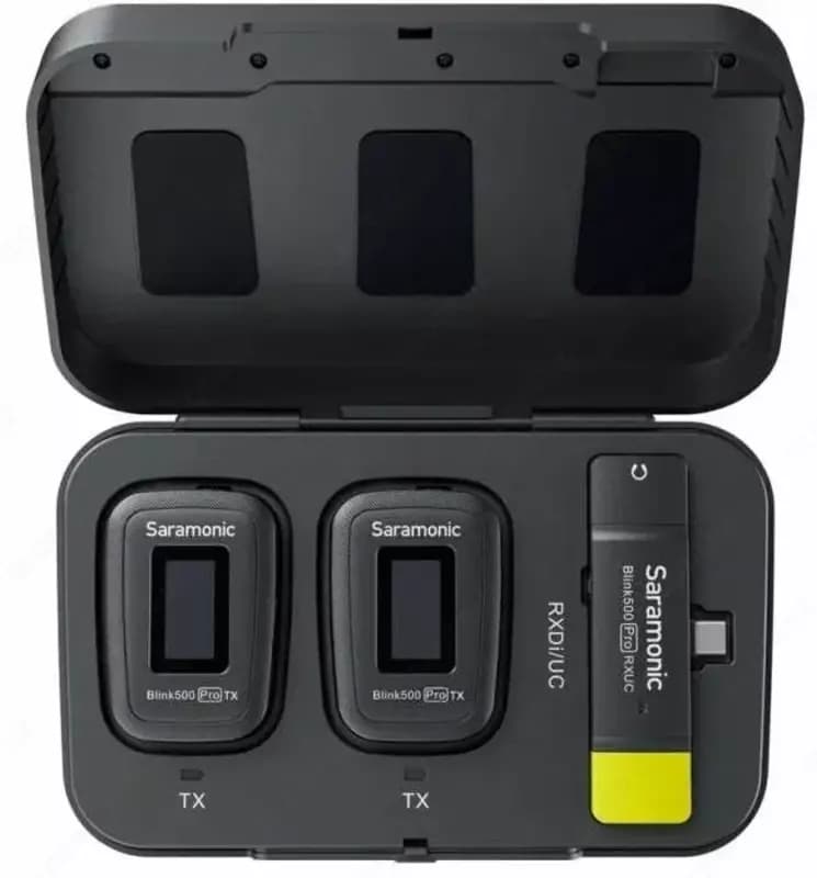 Микрофон Saramonic Blink500 Pro B6 — с индикатором звука — 3