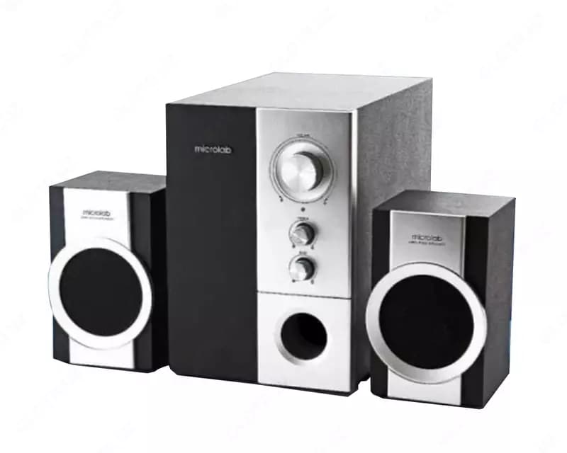 Колонка Microlab M-590 32W 2.1 с Сабвуфером | Чистый Звук — 1