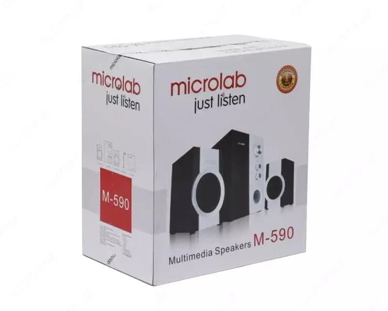 Колонка Microlab M-590 32W 2.1 с Сабвуфером | Чистый Звук — 2