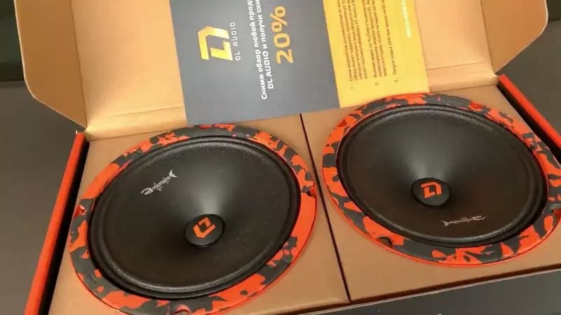 Колонки автомобильные DL Audio Barracuda 165 70W 2 шт — 2