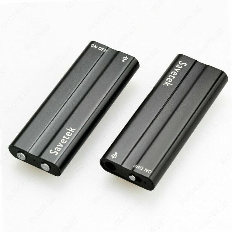Оригинальный мини диктофон SAVETEK 8GB (350 часов записи) diktafon — 3