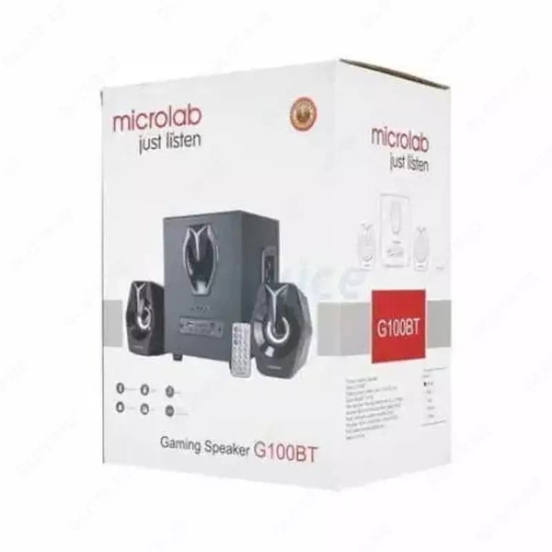 Колонка Microlab G100BT 3x2Вт +5Вт Bluetooth 5.0 / Флешка / Пульт — 5