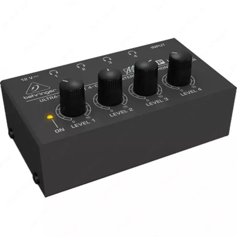 Стереофонический усилитель-распределитель Behringer MicroAMP HA-400 — 1