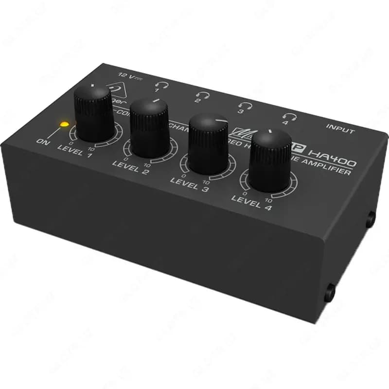 Стереофонический усилитель-распределитель Behringer MicroAMP HA-400 — 3