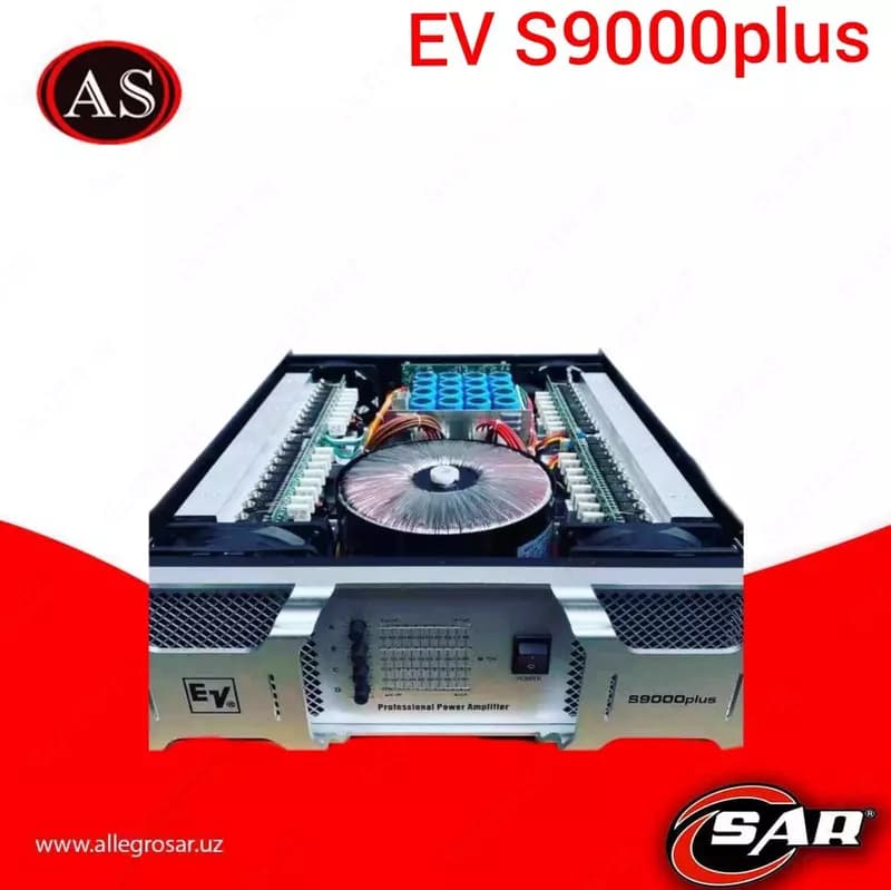 Профессиональный усилитель мощности EV S9000plus — 2