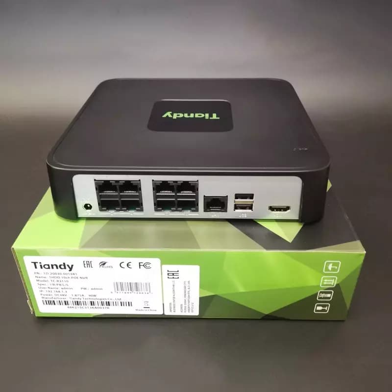 Видеорегистратор Tiandy TC-R3110 Spec:I/B/L/Eu — 1