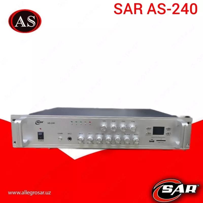 Микшерный усилитель SAR AS-240 — 1
