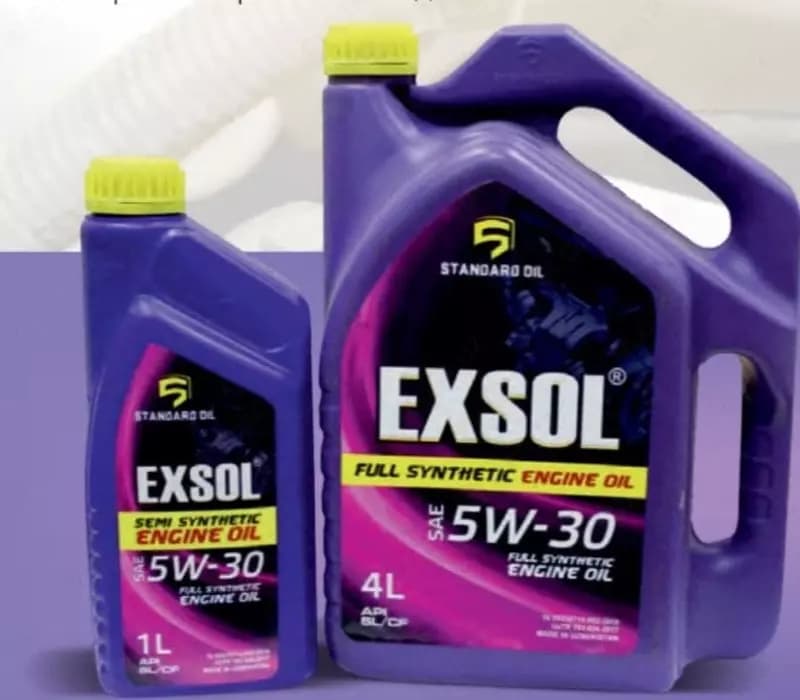 Синтетическое моторное масло EXSOL 5W-30 API SL/CF FULL SYNTHETIC — 2