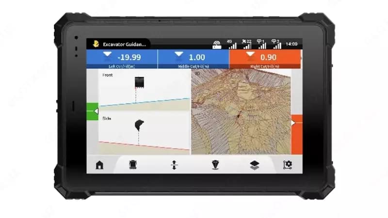 FJD G31 PRO — профессиональная 3D система навигации и наведения экскаватора — 1