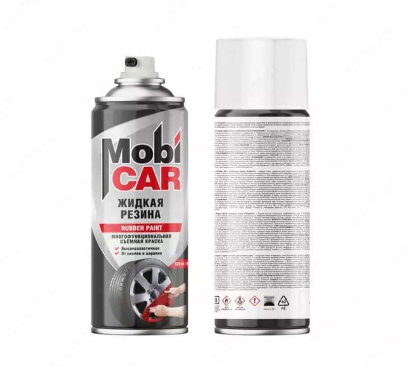 Жидкая резина белая Mobi CAR (520 мл) — 2