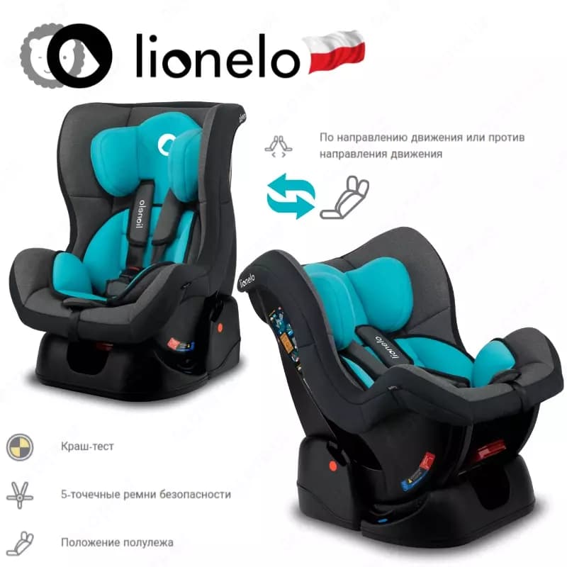 LIAM - автомобильное кресло (0-18 кг) 0+ 🤱🏻 (Польша) — 2