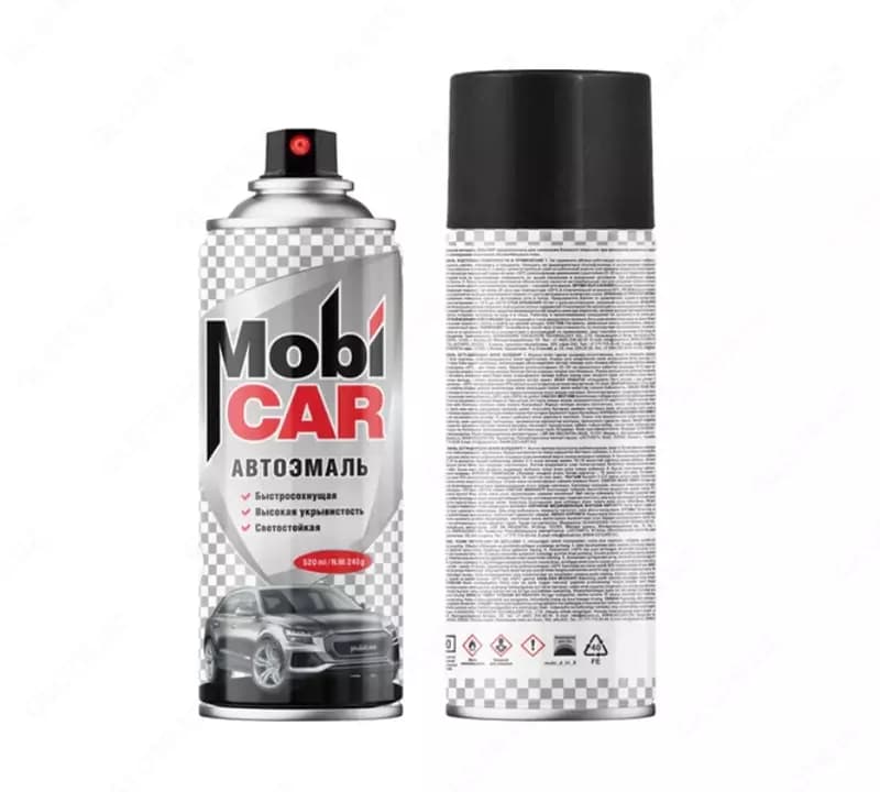 Автоэмаль «Mobi CAR» цвета баклажан — 2