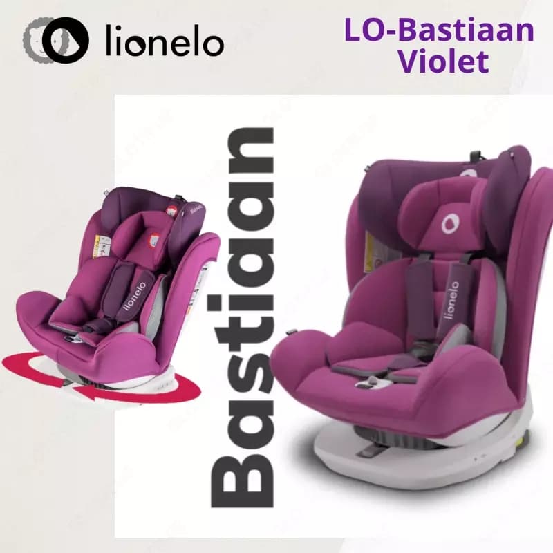 Автокресло LO-Bastiaan Violet от Lionelo 360 — 1