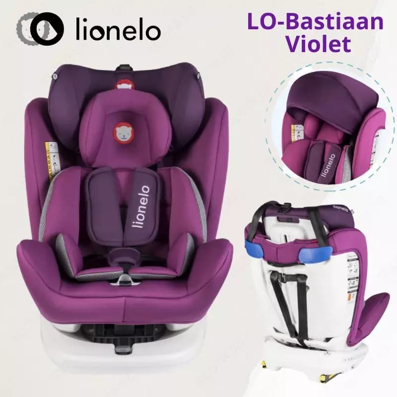 Автокресло LO-Bastiaan Violet от Lionelo 360 — 2