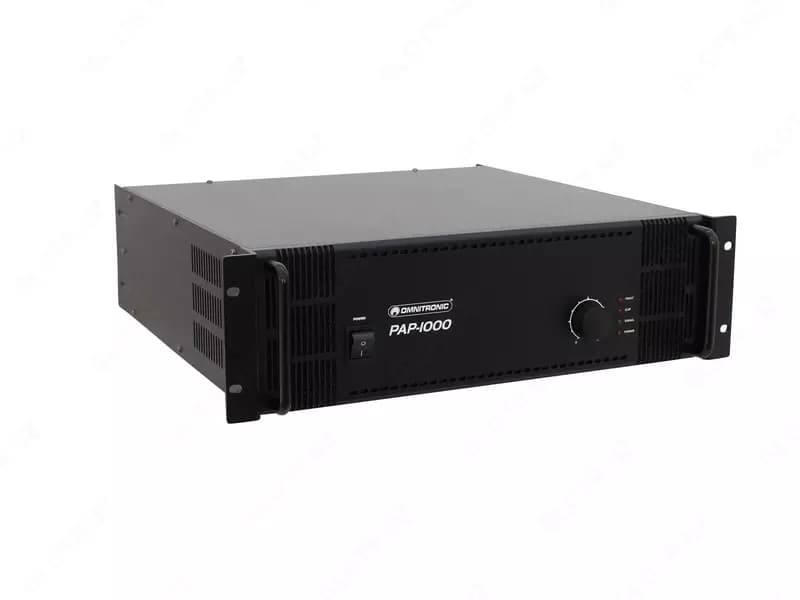 Усилитель OMNITRONIC PAP-1000 PA Amplifier — 2