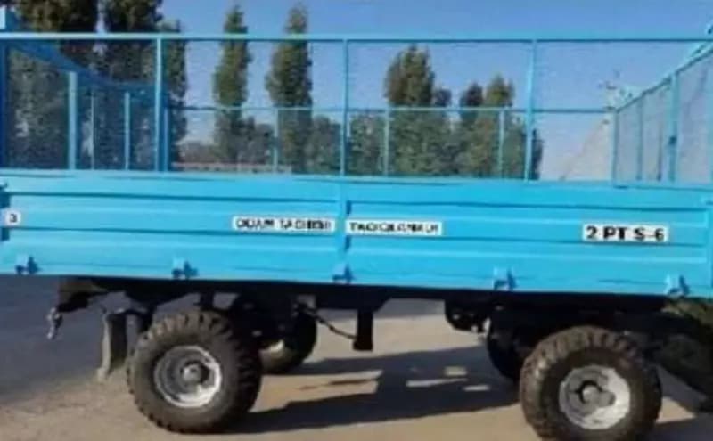 Тракторный прицеп (с надставными сетчатыми бортами) ”JAHON” 2 ПТС-6.0, грузоподъемность 6000 кг — 2
