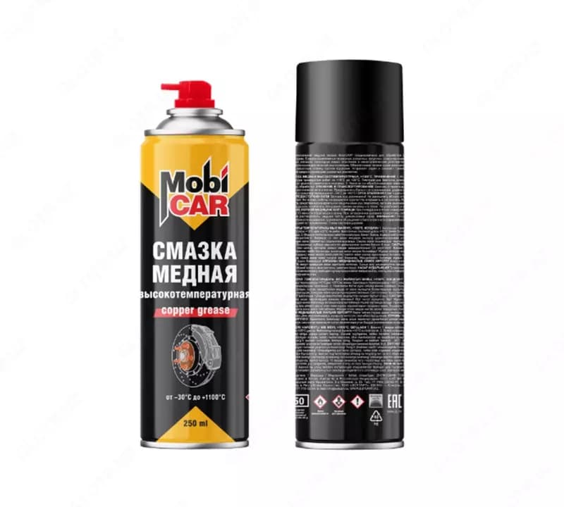 Смазка медная +1100°C высокотемпературная, 250мл — 2