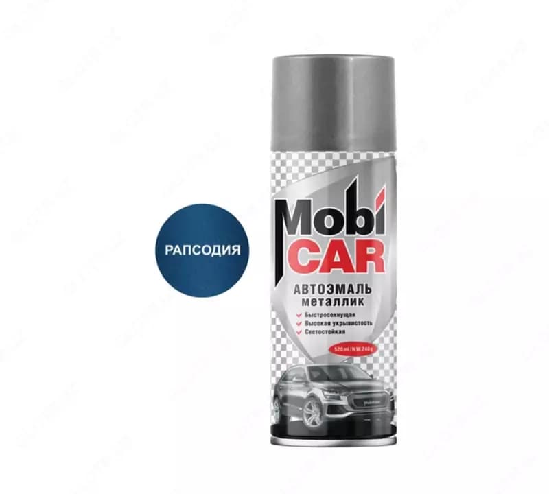 Автоэмаль металлик цвета "Рапсодия" Mobi CAR — 1