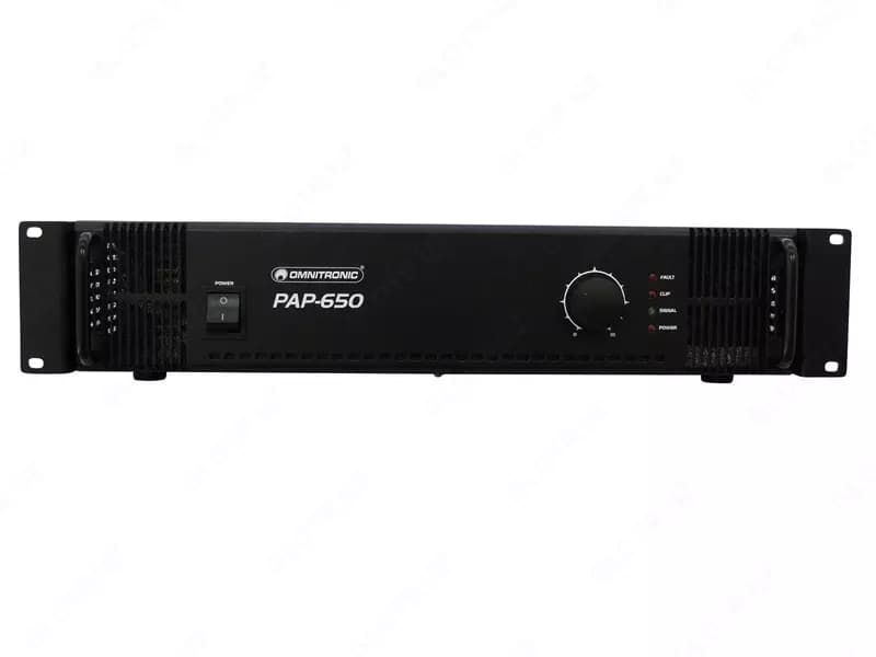 Усилитель OMNITRONIC P AP650 PA Amplifier — 1