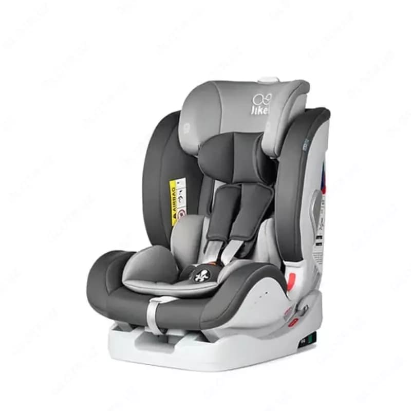 Детское автокресло ”Jikel” UpGo JK804443-90 (Франция) Серое/светло/серое — 4