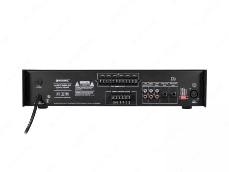 Усилитель OMNITRONIC MAVZ-360.6P PA Mixing Amplifier — 2