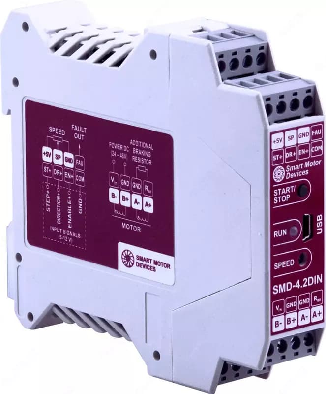 Драйвер шаговых двигателей SMD-4.2DIN ver.2 (Арт. - 1156265) — 1