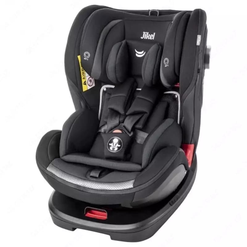 Детское автокресло ”Jikel” Saturn Zip 360 JK804444-99 (Франция) Черное/серое — 1
