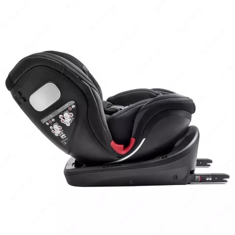 Детское автокресло ”Jikel” Saturn Zip 360 JK804444-99 (Франция) Черное/серое — 2