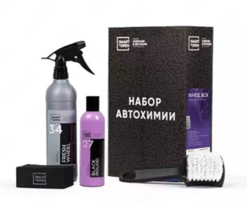 Smart open. WHEEL BOX Набор для очистки колес — 1