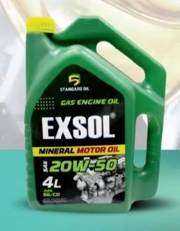 Моторное масло EXSOL® 20W-50 SG/CD MINERAL ENGINE OIL — 2