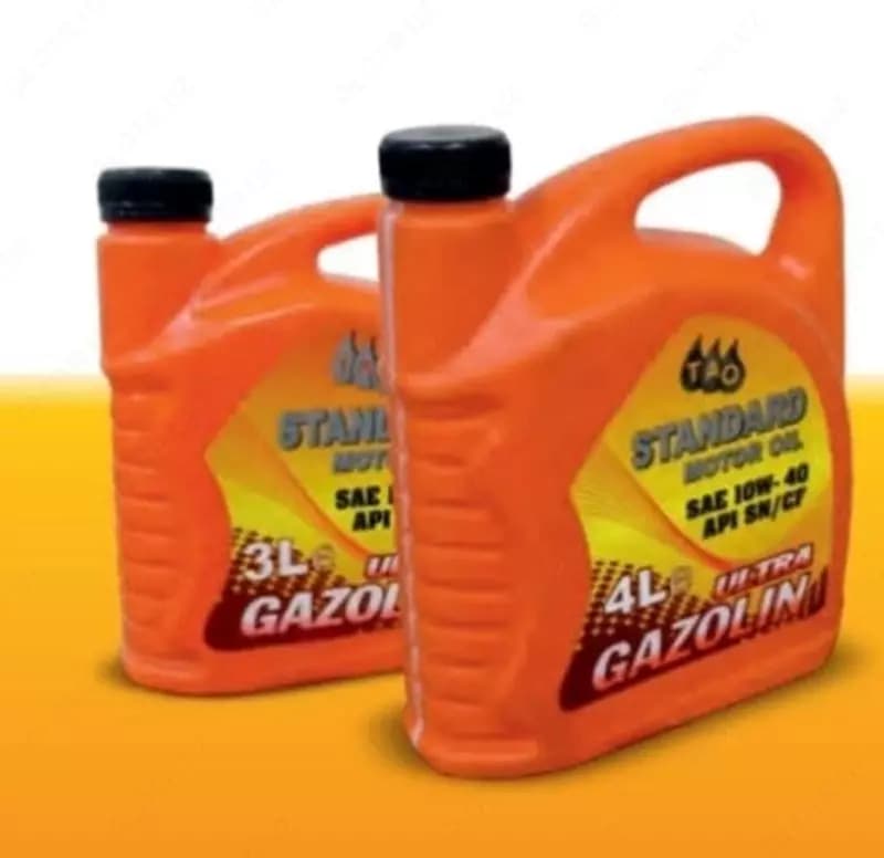 Универсальное минеральное моторное масло ultra gazolin sae 10w-40 — 2
