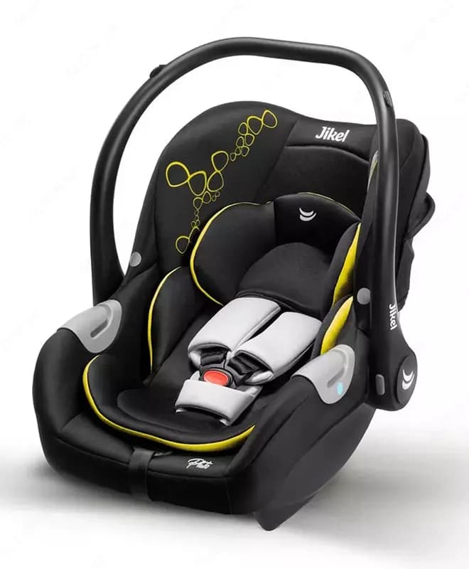 Детское автокресло ”Jikel” Pluto JK802822-47 (Франция) Черное/желтое — 3