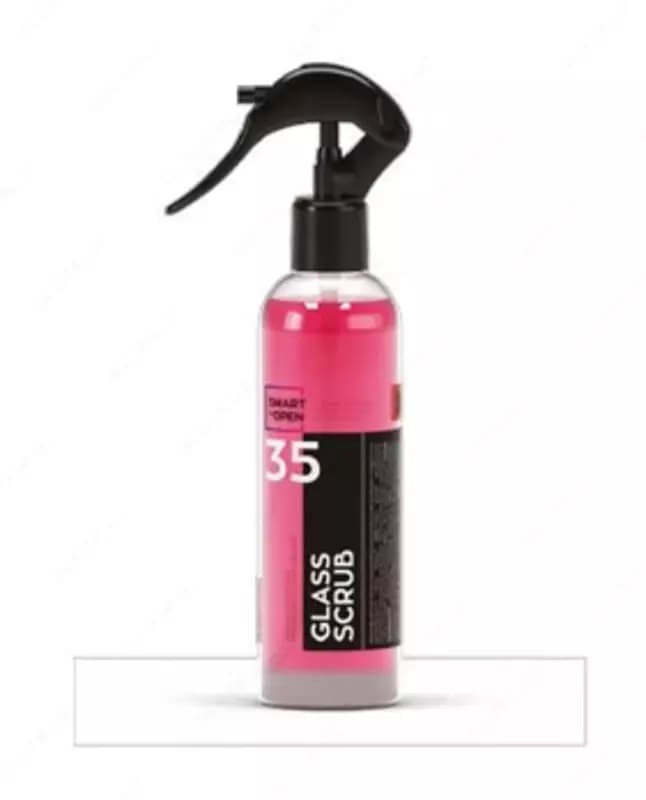Smart open. GLASS SCRUB — Абразивный очиститель для стекла — 1