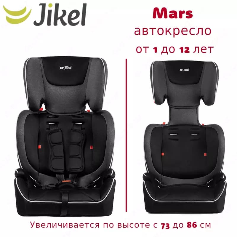 Автокресло-бустер Mars 123 от JIKEL (Франция) — 2
