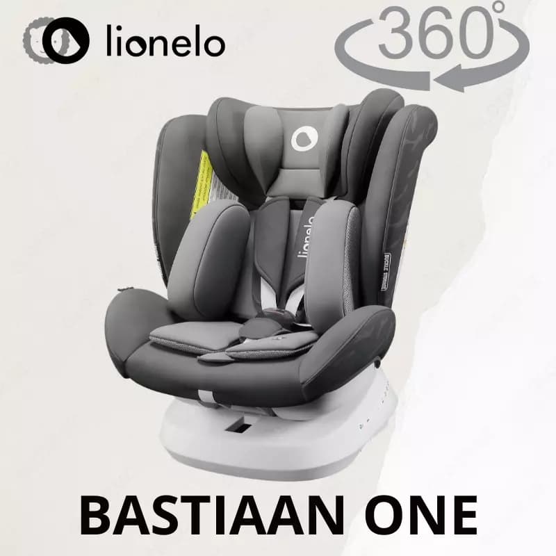 АВТОКРЕСЛО LIONELO BASTIAAN ONE 0-36 КГ Grey Graphite — 1