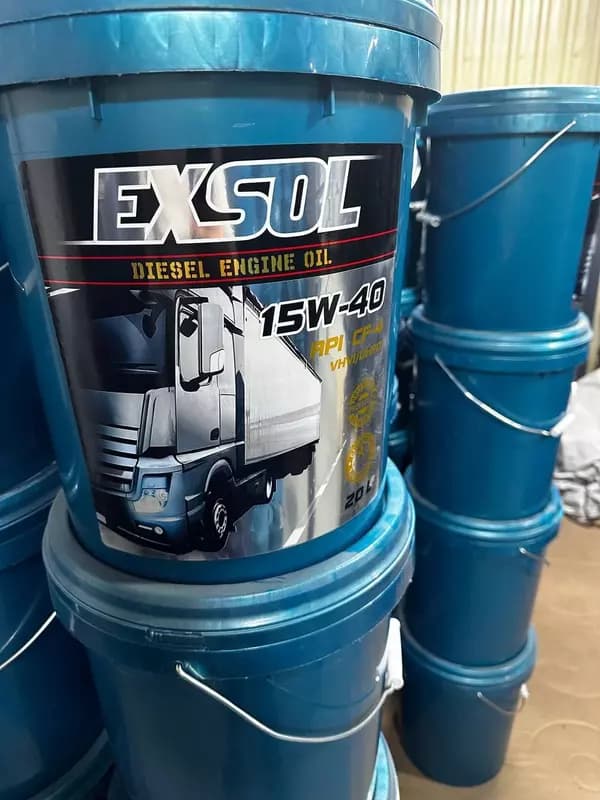 Exsol SAE 20W-50 API CI-4 (20 л) минерально-синтетическое моторное масло — 4