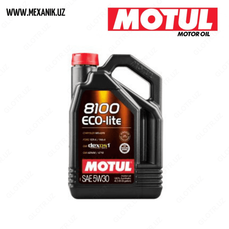 Моторное масло Motul 8100 ECO-LITE 5W-30 4л (Производство Франция) — 1