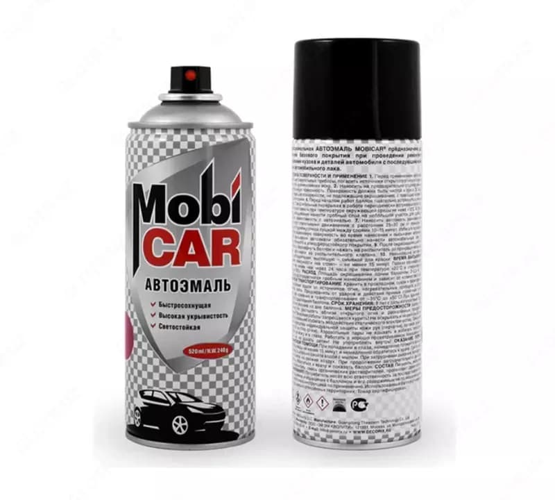 Автоэмаль «Mobi CAR» цвета вишня — 2