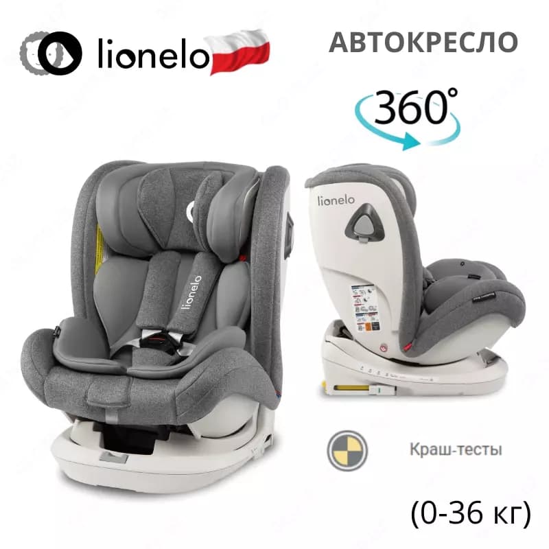 BASTIAAN RWF - автомобильное кресло 🔄 360 ° (0-36 кг) 🇵🇱(Польша) — 2