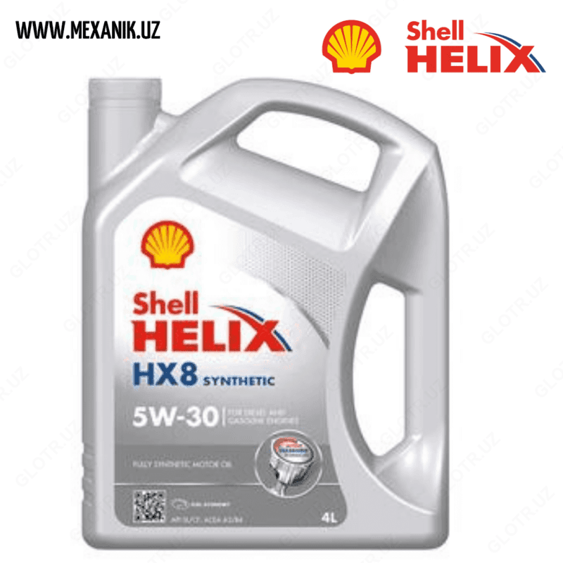 Масло моторное SHELL HELIX HX8 5W-30 4л (Производство Германия) — 1