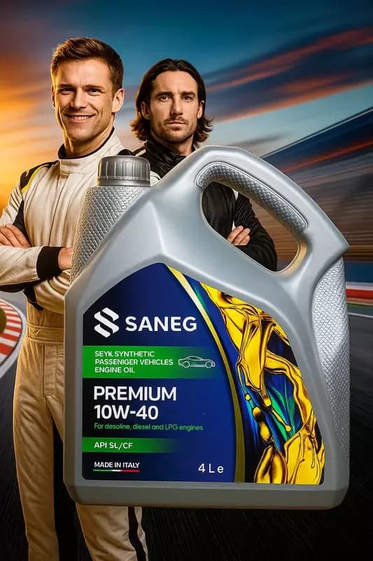 Моторное масло SANEG PREMIUM 10W40 SL/CF (4L) — 1