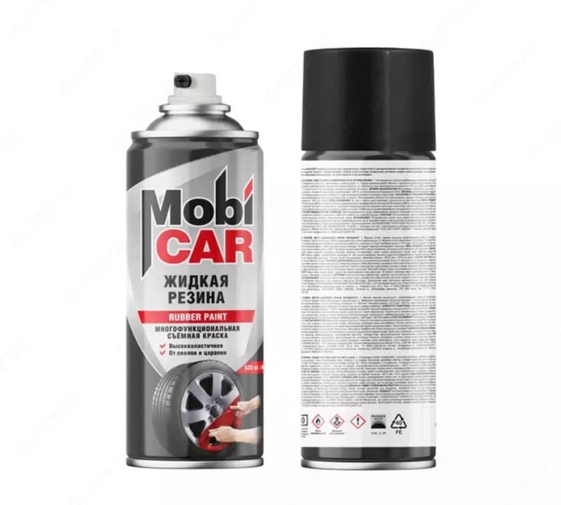 Жидкая резина черная Mobi CAR (520 мл) — 2