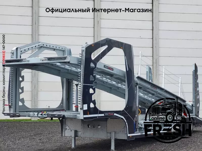 Полуприцеп Vega 2 Axle semitrailer 2 Assen автовоз — 1